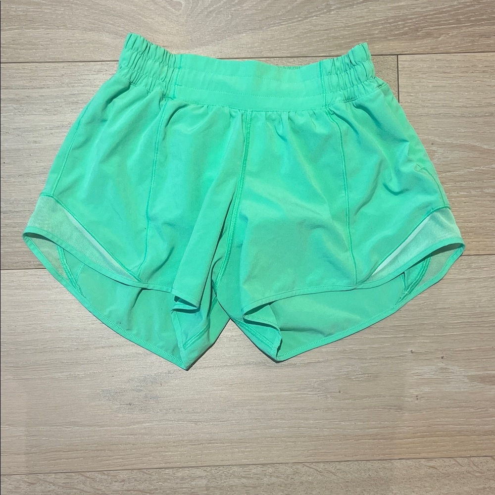 Lululemon Athletica Mint Green Athletic Shorts